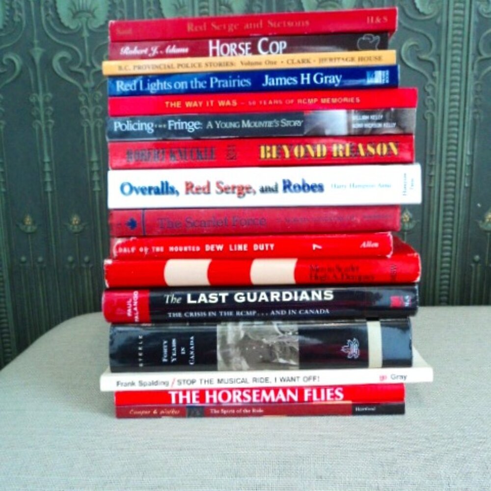 RCMP book lot of 16